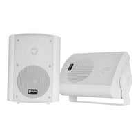 Skytec ODS50W Conjunto de altavoces stereo, 2-vias, 100W max, Blanco - Pareja