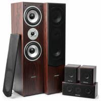 Fenton HF5W Sistema Home Theatre 5.0 - Nogal