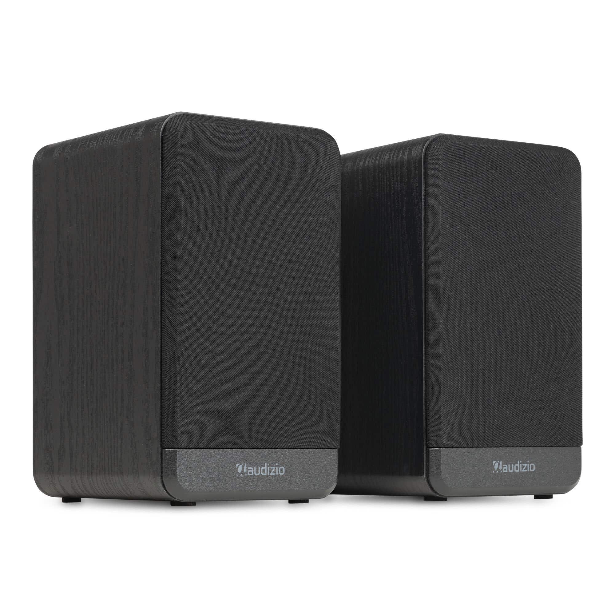 Audizio BS10 – Altavoces activos de estantería HiFi 80W con Bluetooth 5.3, HDMI ARC, RCA y USB, color negro