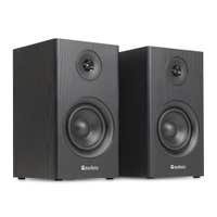 Reacondicionado - Audizio BS15 – Altavoces activos de estantería HiFi 60W con Bluetooth 5.3, HDMI ARC, RCA y USB, color negro
