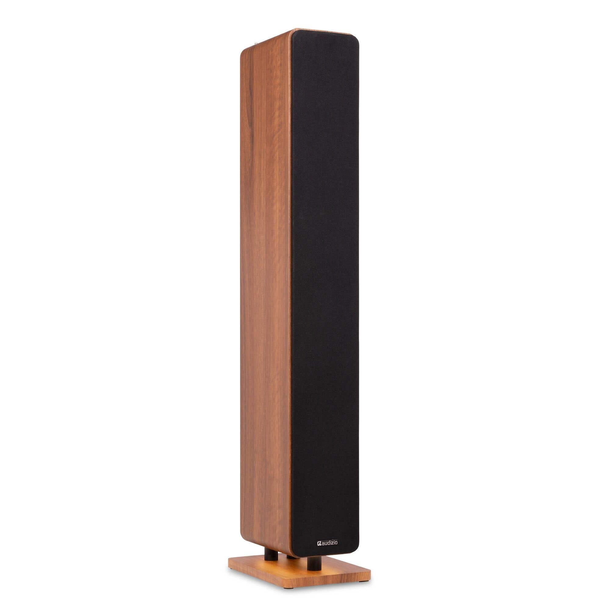 Audizio ARCO - Altavoz HiFi de torre activo 160W con radio DAB+, Bluetooth 5.2, USB y óptico para TV