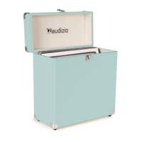 Reacondicionado - Audizio RC32 Estuche para 30 a 35 discos de vinilo - Azul