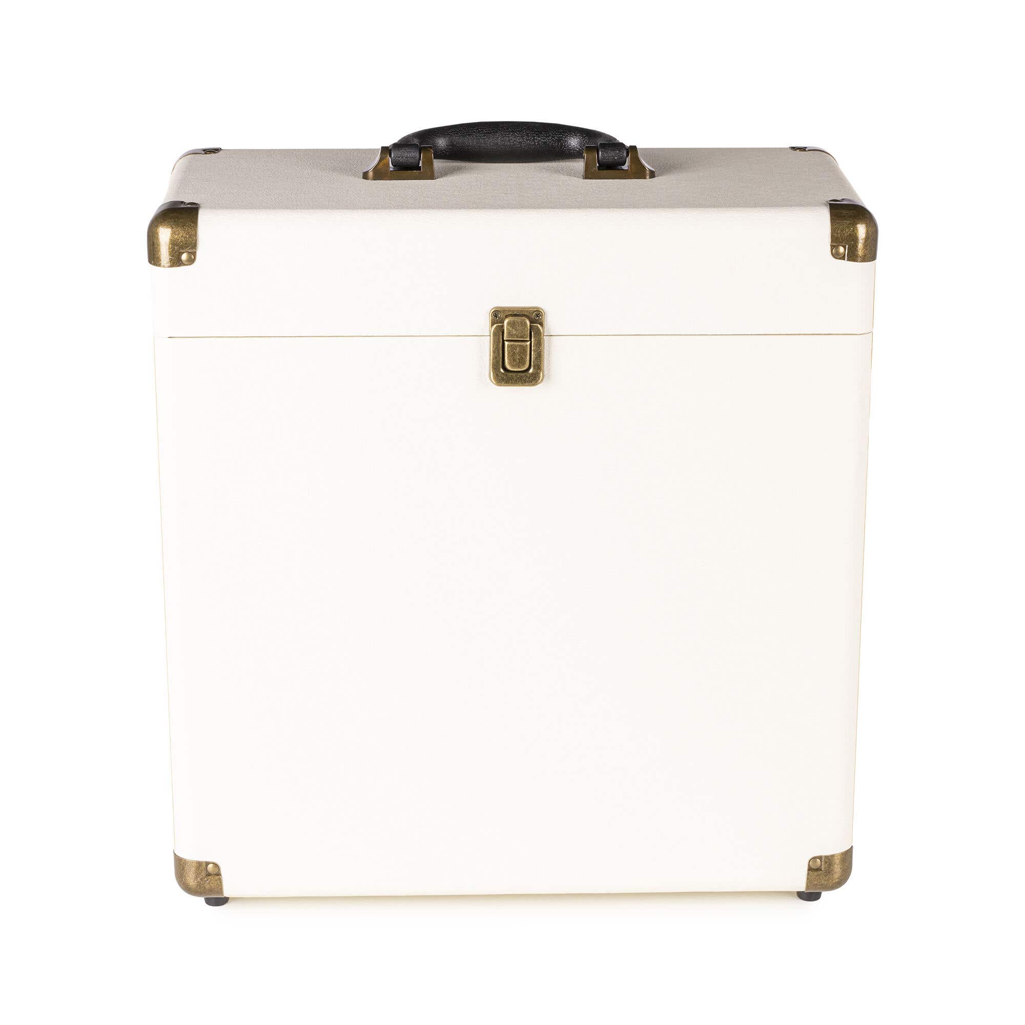 Audizio RC32 Estuche para 30 a 35 discos de vinilo - Crema