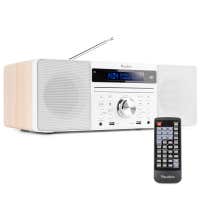 Audizio Prato Sistema Musical todo-en-uno CD/FM/DAB+ Blanco