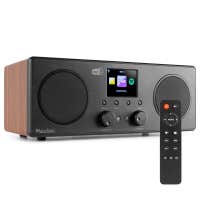 Audizio Bari Radio WIFI Internet estéreo con DAB + Madera