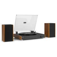 Audizio RP335 tocadiscos retro con altavoces - Tocadiscos Bluetooth - Aspecto madera