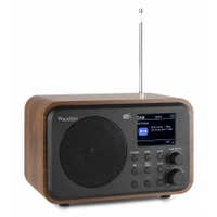 Reacondicionado - Audizio Milan DAB+ Radio con Batería Madera