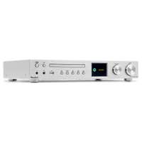 Audizio Bolzano - Radio por Internet con DAB+ y FM - Con reproductor de CD, Bluetooth y Spotify Connect - color plata