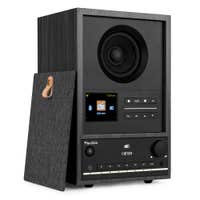 Audizio Canzo – Radio por Internet DAB+/FM, Bluetooth, USB, 40W, pantalla a color, diseño compacto, color gris oscuro