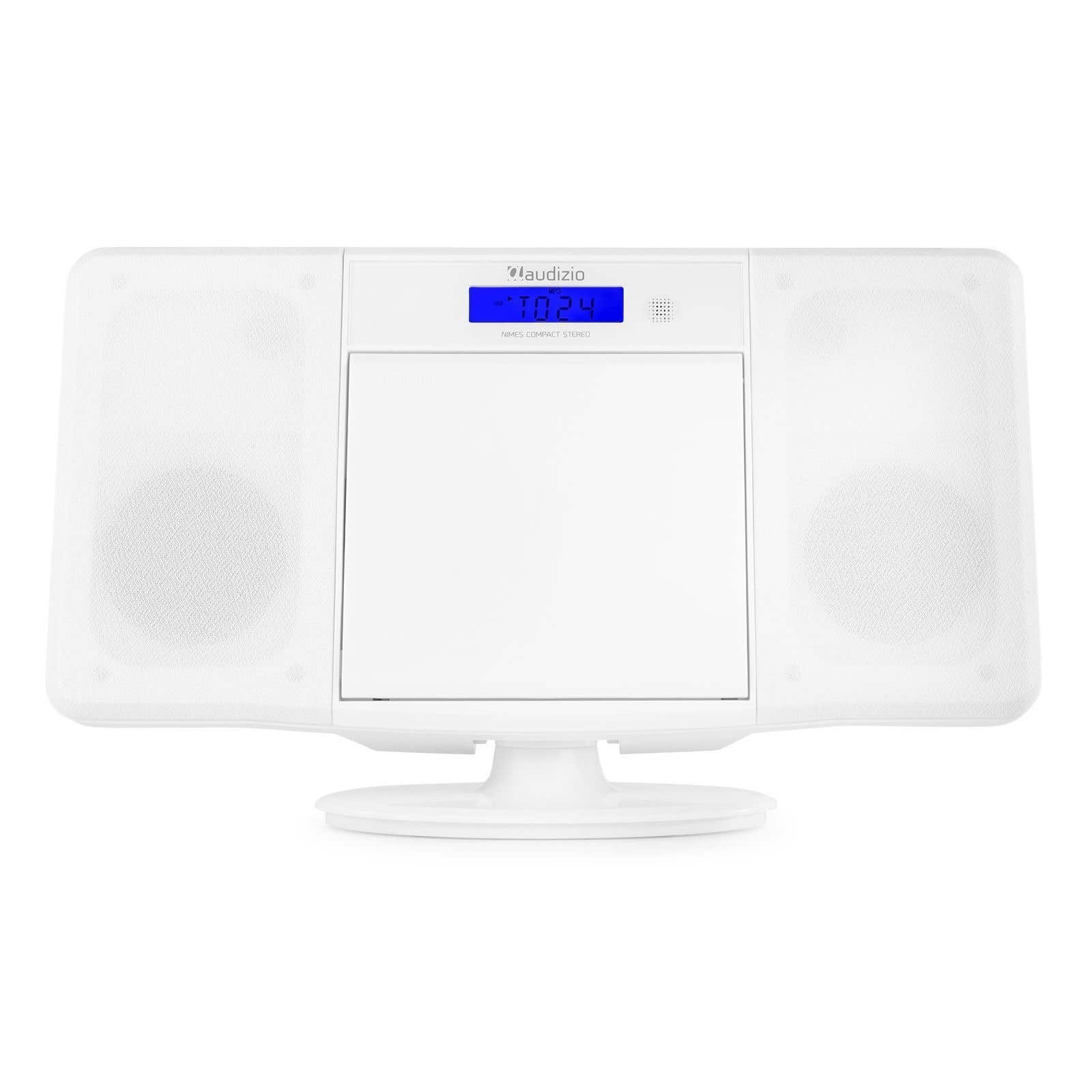Audizio Nimes Sistema estéreo HiFi Blanco