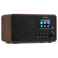 Audizio Avio Radio DAB con FM, DAB+, Bluetooth y USB - Madera