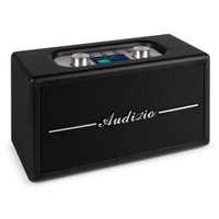 Radio retro Audizio Tune60 - Radio Bluetooth con DAB+ y FM - Radio portátil vintage - Color negro