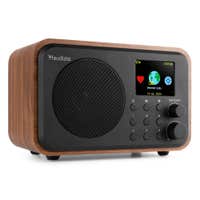 Audizio Vicenza Radio FM WIFI con DAB+ y Batería - Negro / Madera