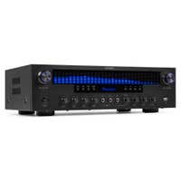 Audizio AV560EQ - Amplificador 5.1 Bluetooth con USB, radio FM, entradas óptica y coaxial