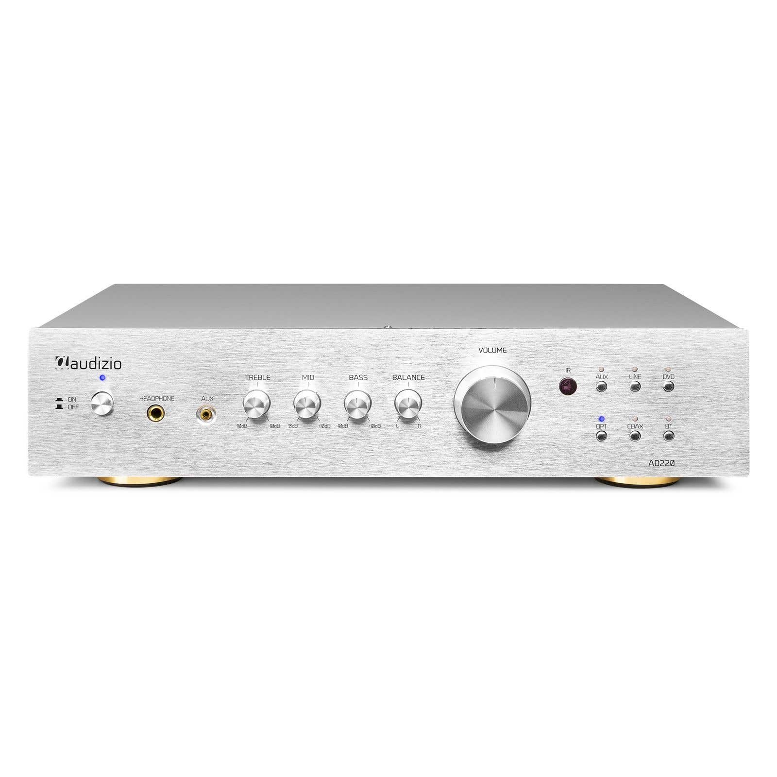Audizio AD220A Amplificador HiFi de 2 canales color Aluminio