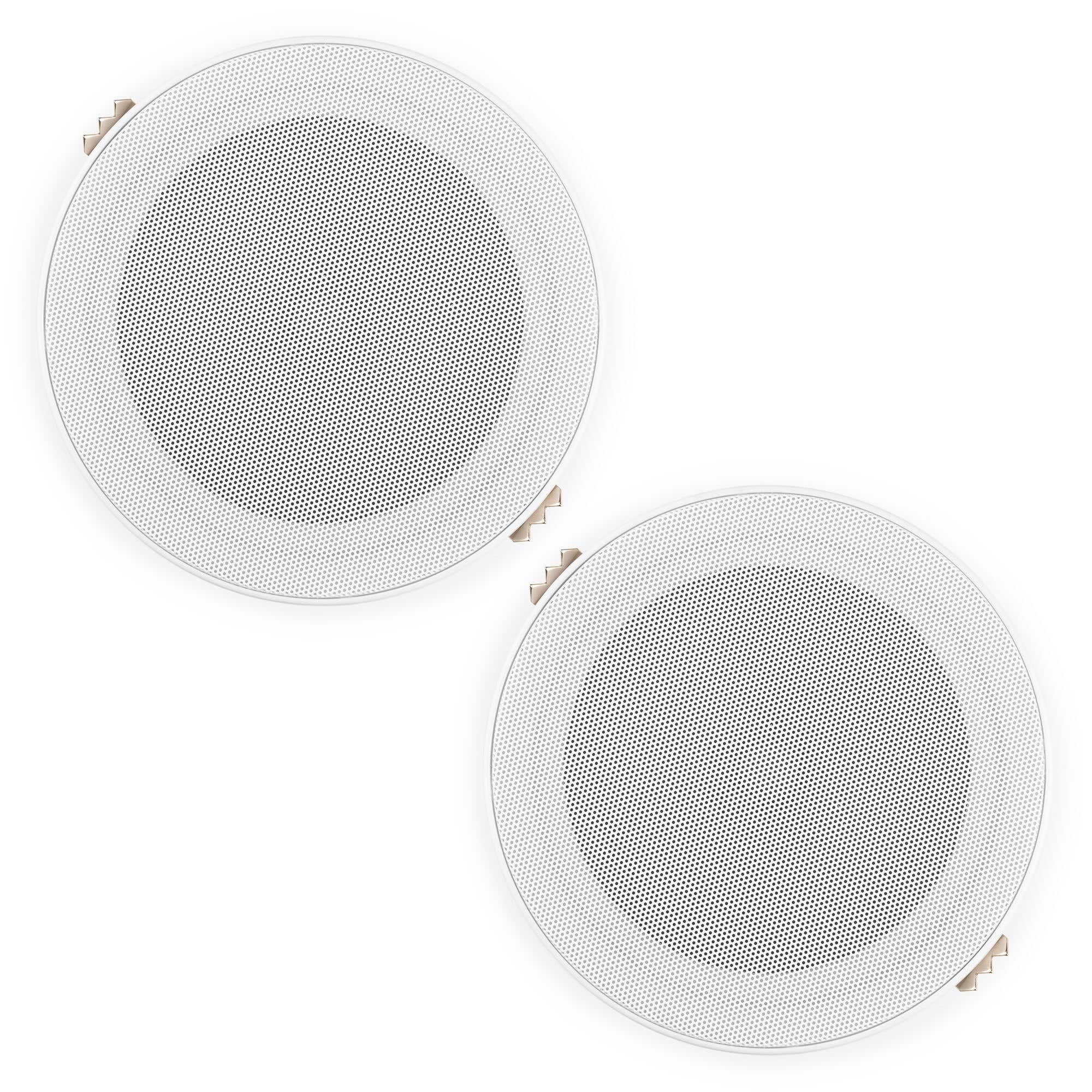 Reacondicionado - Power Dynamics MSLP50 Marine Speaker, 2 altavoces, 5 Pulgadas, 80W - Blanco