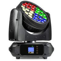 BeamZ Fuze2812 - Cabeza móvil wash LED 28x12W RGBWA-UV con zoom motorizado y control DMX