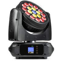 BeamZ FUZE1910 - Cabezal móvil wash RGBW con 19 LED, 3 anillos controlables y 16/28 canales DMX