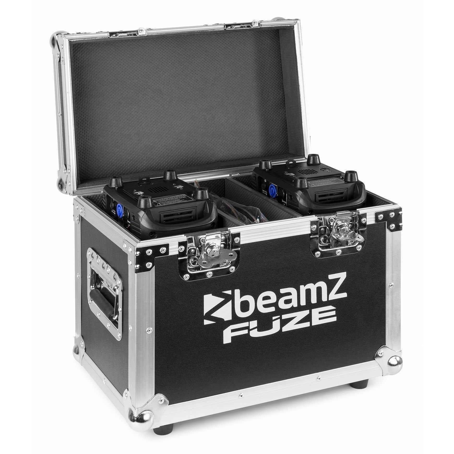 beamZ FCFZ22 Flightcase para 2pcs cabezas moviles Serie Fuze 2812/712/1910