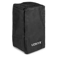 Funda de altavoz Vonyx SCVD12 para altavoz VD712 - Con solapas bloqueables - Negra
