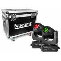 BeamZ Pro IGNITE180B Cabeza Movil LED Beam 2pcs en Flightcase