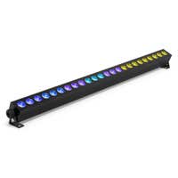 BeamZ BBB244 – Barra LED RGBW con batería, 24 LEDs de 4W y DMX inalámbrico