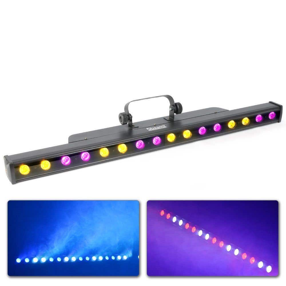 Beamz Professional LCB48 Baño de Color 16x 3W Tri-color LEDs DMX