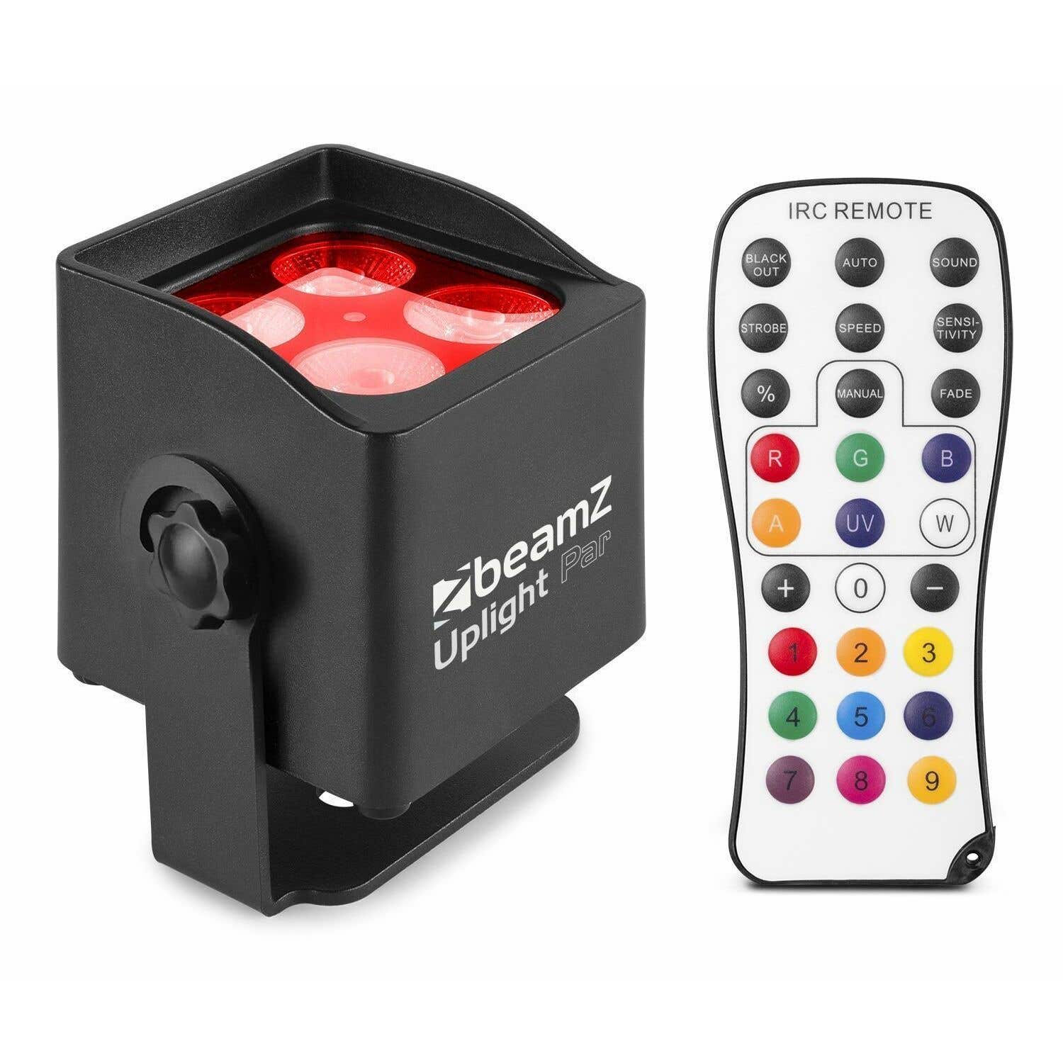Reacondicionado - beamZ BBP44 Foco Mini Uplight a batería IP65