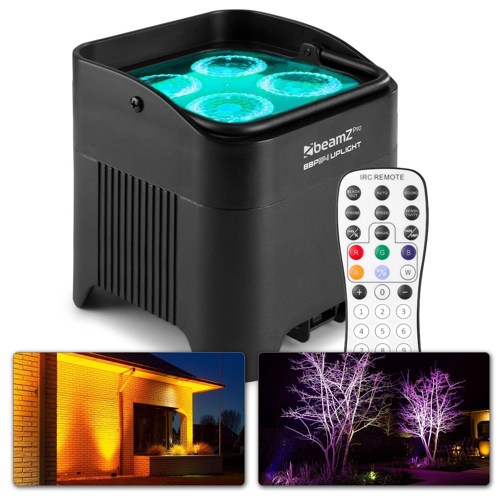 beamZ Pro BBP54 Foco Par con batería 4x 12W IP65