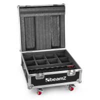 beamZ FCC10 Flightcase para 8x BBP54 con cargador