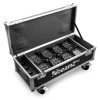 BeamZ Professional FCC12 – Flightcase para 8 focos BBP48 con función de carga con conector Powercon y ruedas
