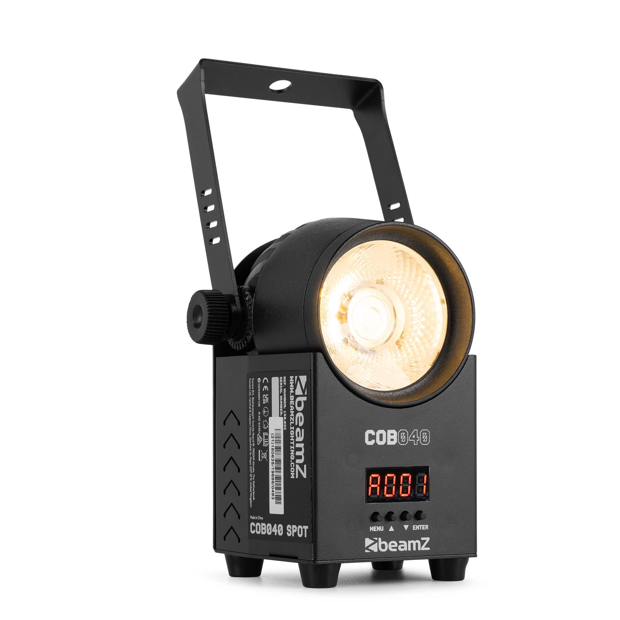BeamZ COB040 Spot – foco cob led compacto CW/WW 40W DMX para escenario