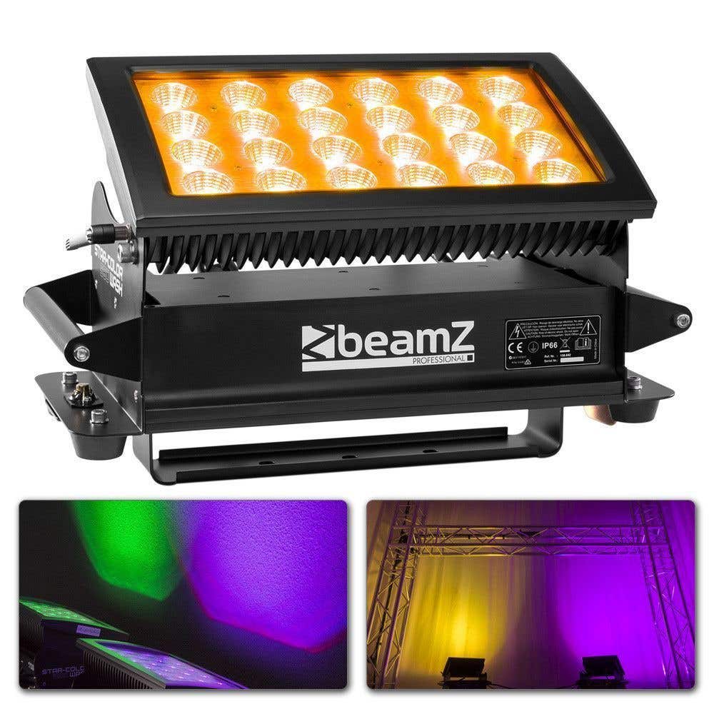 BeamZ Pro Star-Color 360 Proyector Wash LED 24 leds de 15W RGBAW IP66 para exterior