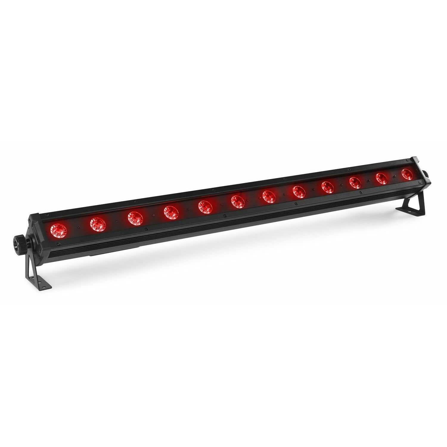 BeamZ LCB128IP Barra LED IP65 con 12 leds de 8W RGBA para exterior o interior