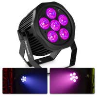 beamZ Pro WBP612IP Foco PAR LED Aluminio IP65 6-en-1 con batería