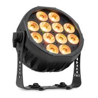BeamZ Pro WXB1220 - Foco PAR LED exterior IP65 con batería, DMX inalámbrico y 12 LED RGBALC de 20W