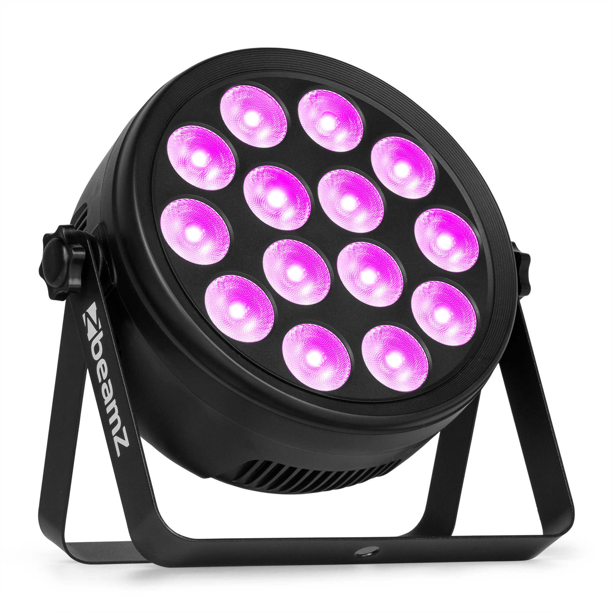 Reacondicionado - BeamZ BCC145 LED PAR - Foco PAR con 14 LED de 4 W - RGBW - Incluye mando a distancia