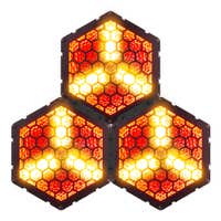 BeamZ RB90-5 Pack 3 Cegadoras Retro LED RGBA Ámbar 3x30W con Control DMX de 5 Pines