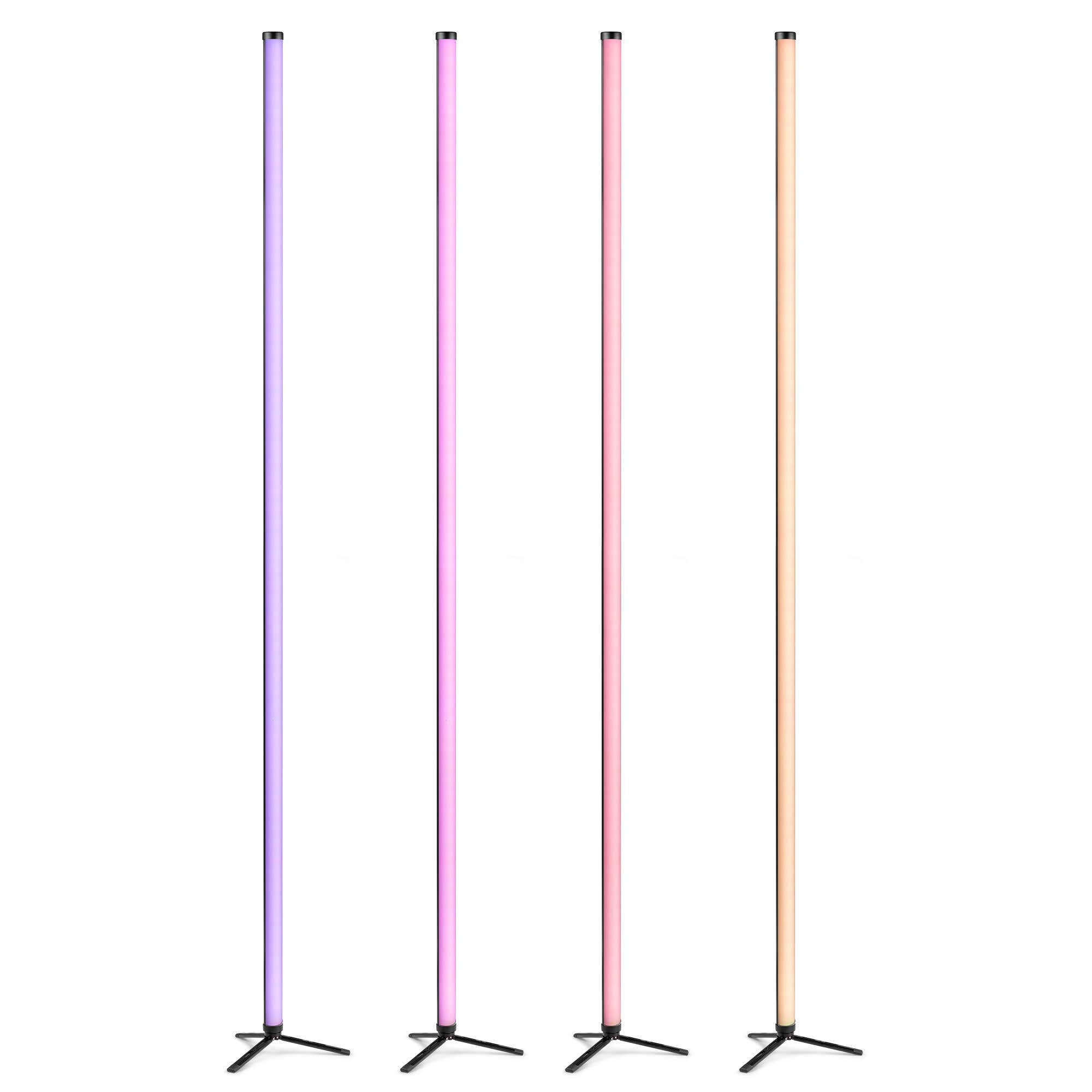 BeamZ Pro Hera L Set - 4 Tubos LED RGBWA 2m con Batería y Flightcase
