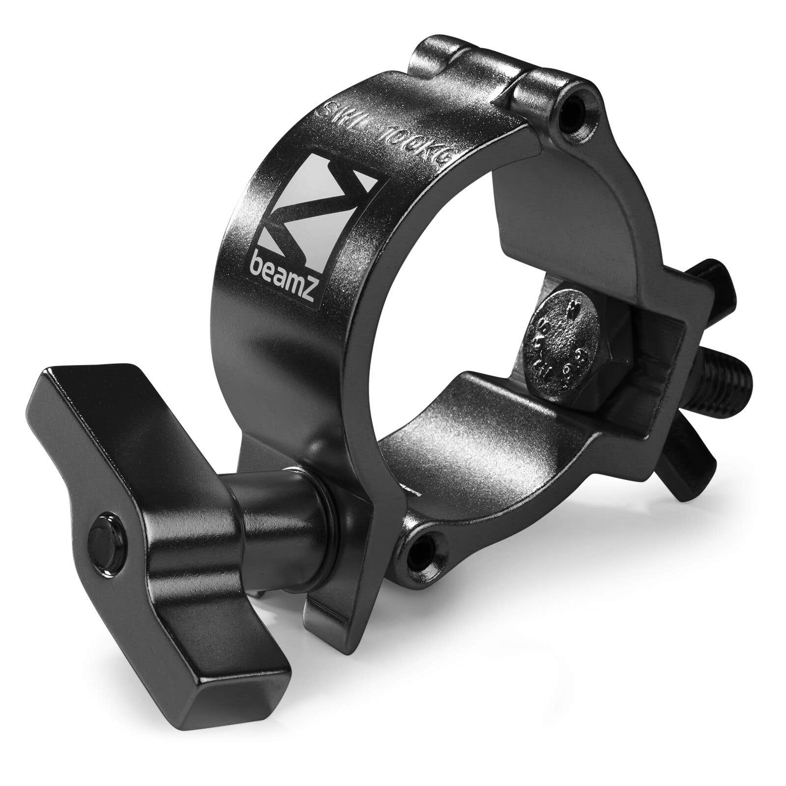 Beamz - BC50B-100N Acoplador medio Slimline soporta hasta 100 kg, color negro