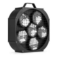 Fuzzix MBR60 Reflector de espejos, discos de espejos giratorios con 37 espejos, control DMX