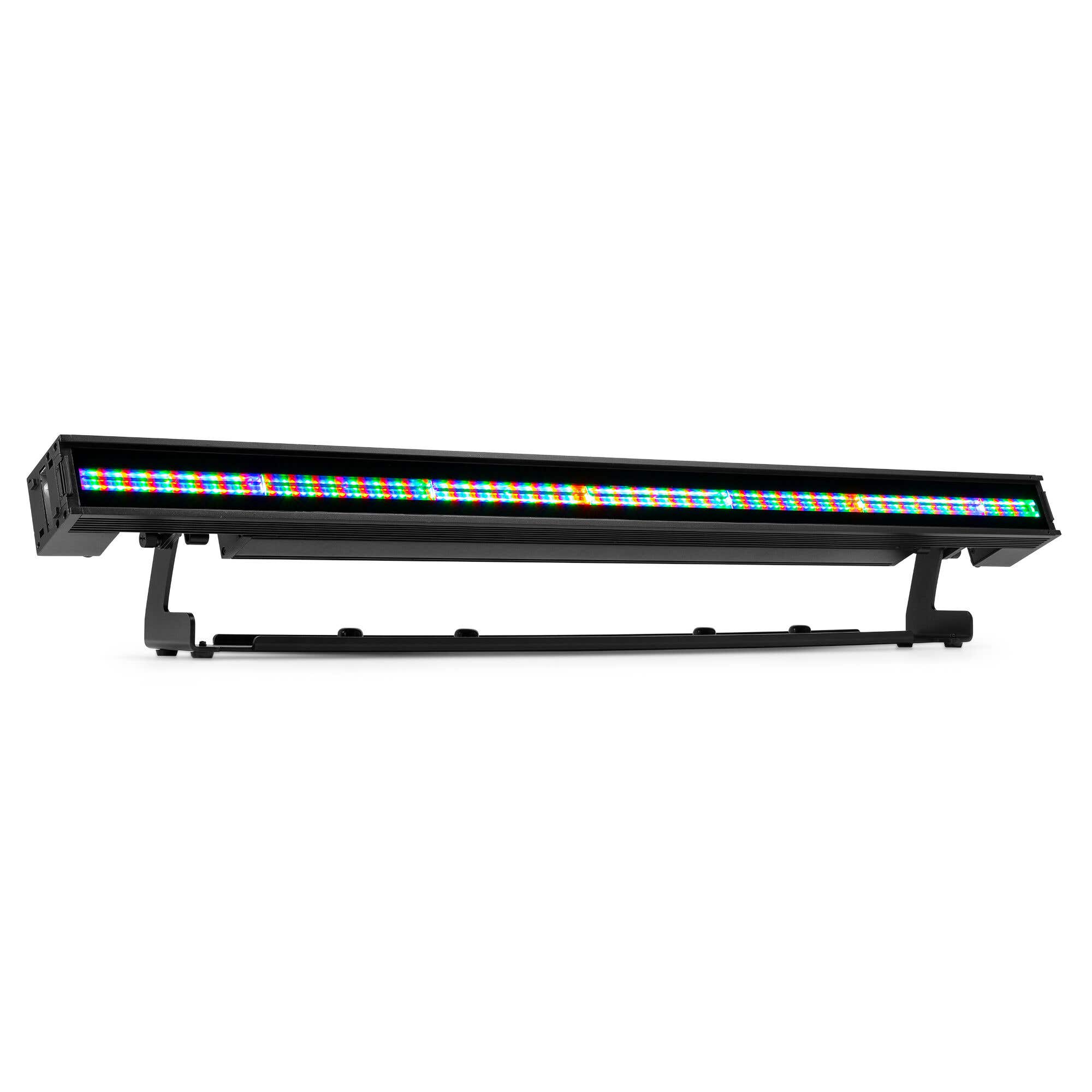BeamZ Pro DOTBAR CYC1 – Barra LED Wash RGB 144 LEDs 1W IP65 DMX para iluminación de escenarios interior y exterior, color negro
