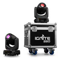BeamZ Professional IGNITE220 Pack de 2 cabezas móviles en flightcase