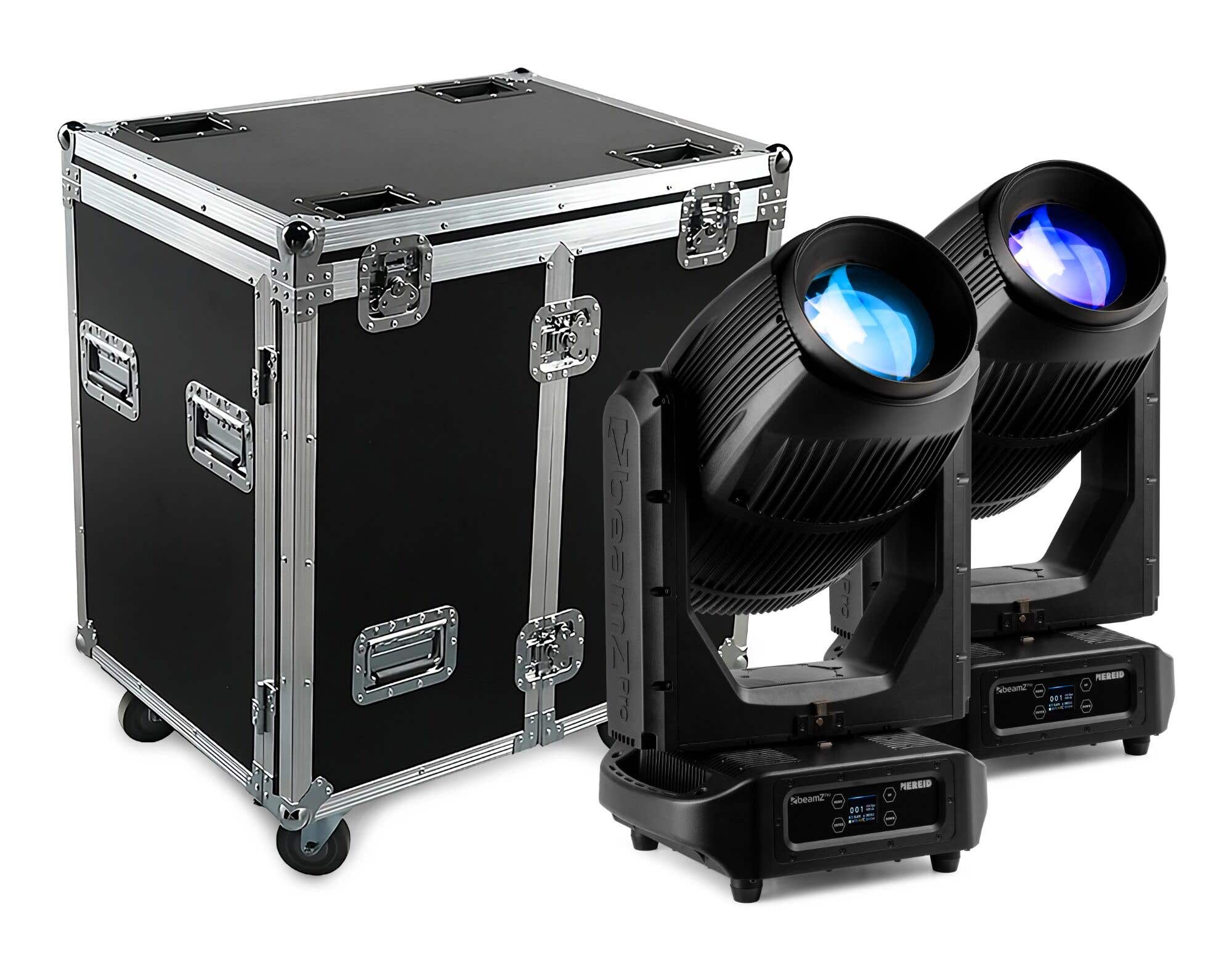 BeamZ Pro Nereid700 - Pack 2 cabezas móviles Led de 750W híbridas IP65 con flightcase 