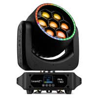 BeamZ Professional MHL760 Cabeza móvil Wash con zoom 7x LED de 60W