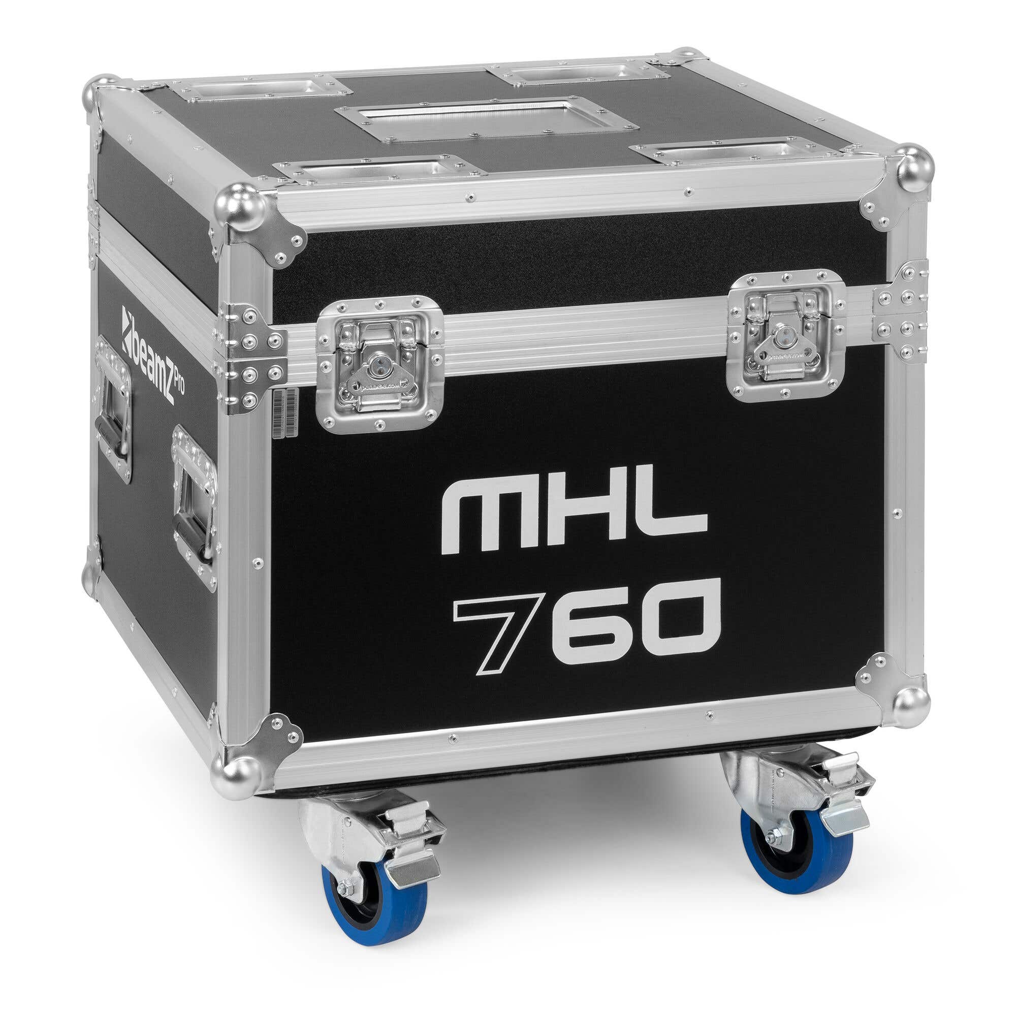 BeamZ Professional FC760 Flightcase para 2 cabezas móviles MHL760