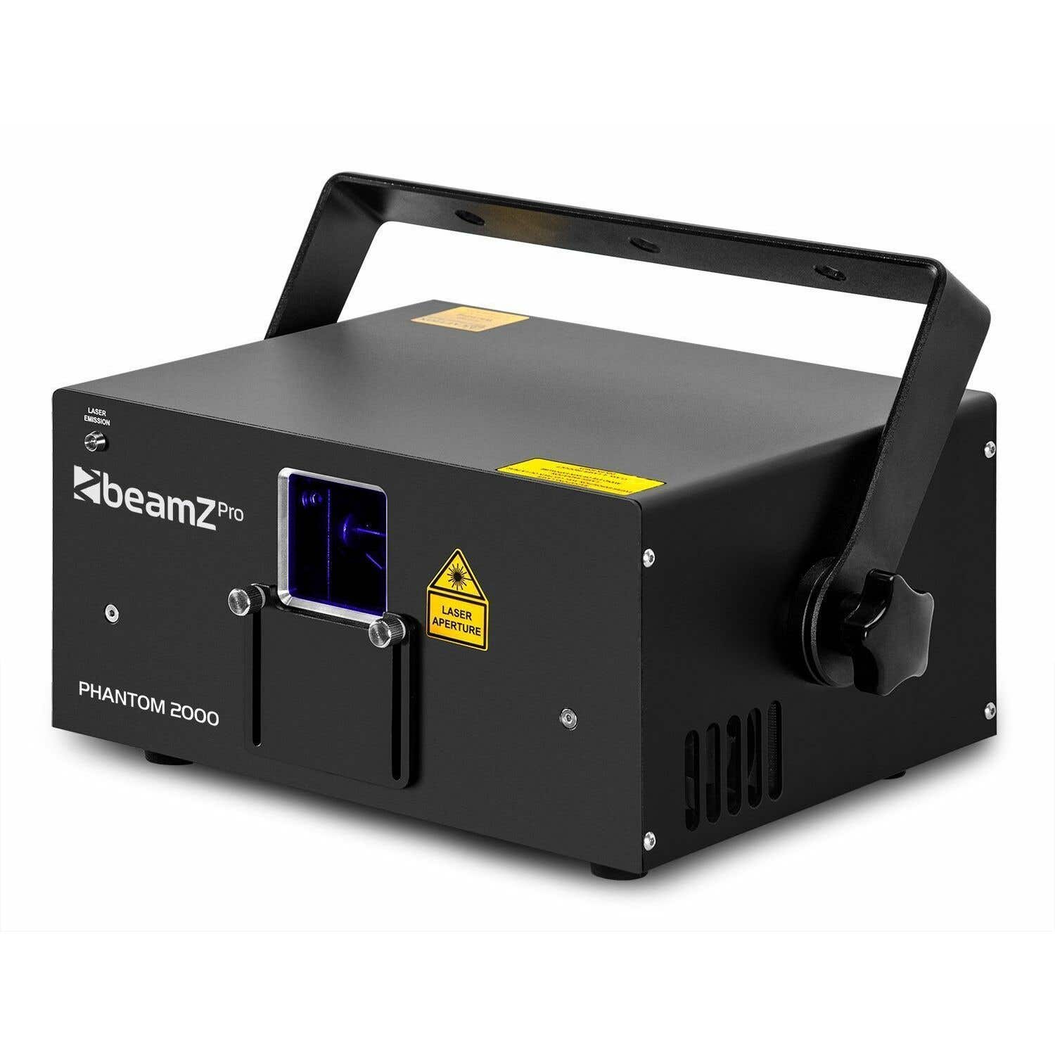 beamZ Pro Phantom 2000 Laser Puro Diodo RGB