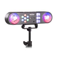Fuzzix AllStar3 Party Bar - Barra de luces LED con Jelly Ball, Stroboscópico UV y efectos RGB automáticos