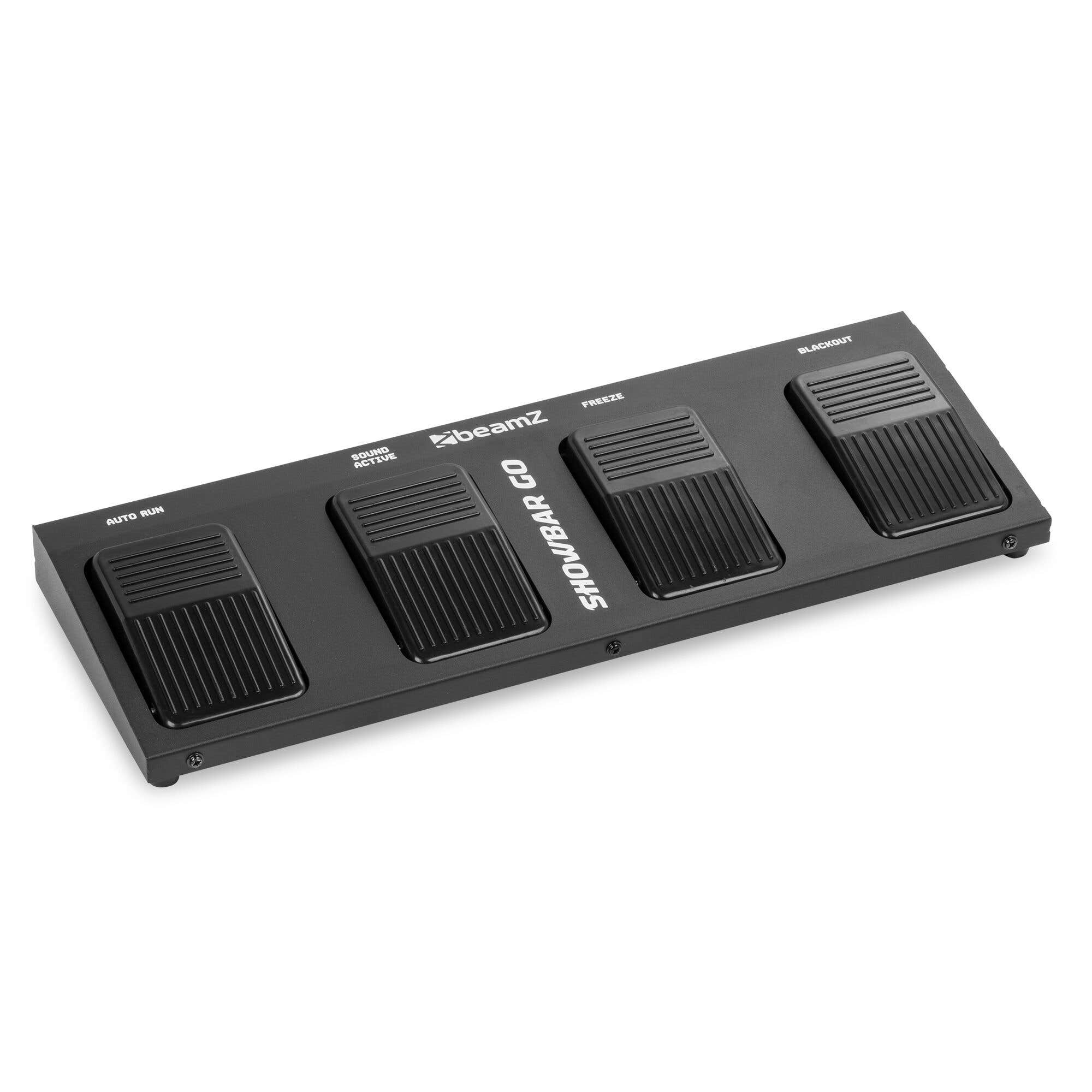 BeamZ Showbar GO Pedal Inalámbrico - Control por Pie RF para Showbar GO con Modos Auto, Sonido y Blackout