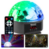 Reacondicionado - beamZ JB90R Mini Star Ball DMX LED 9 Colores